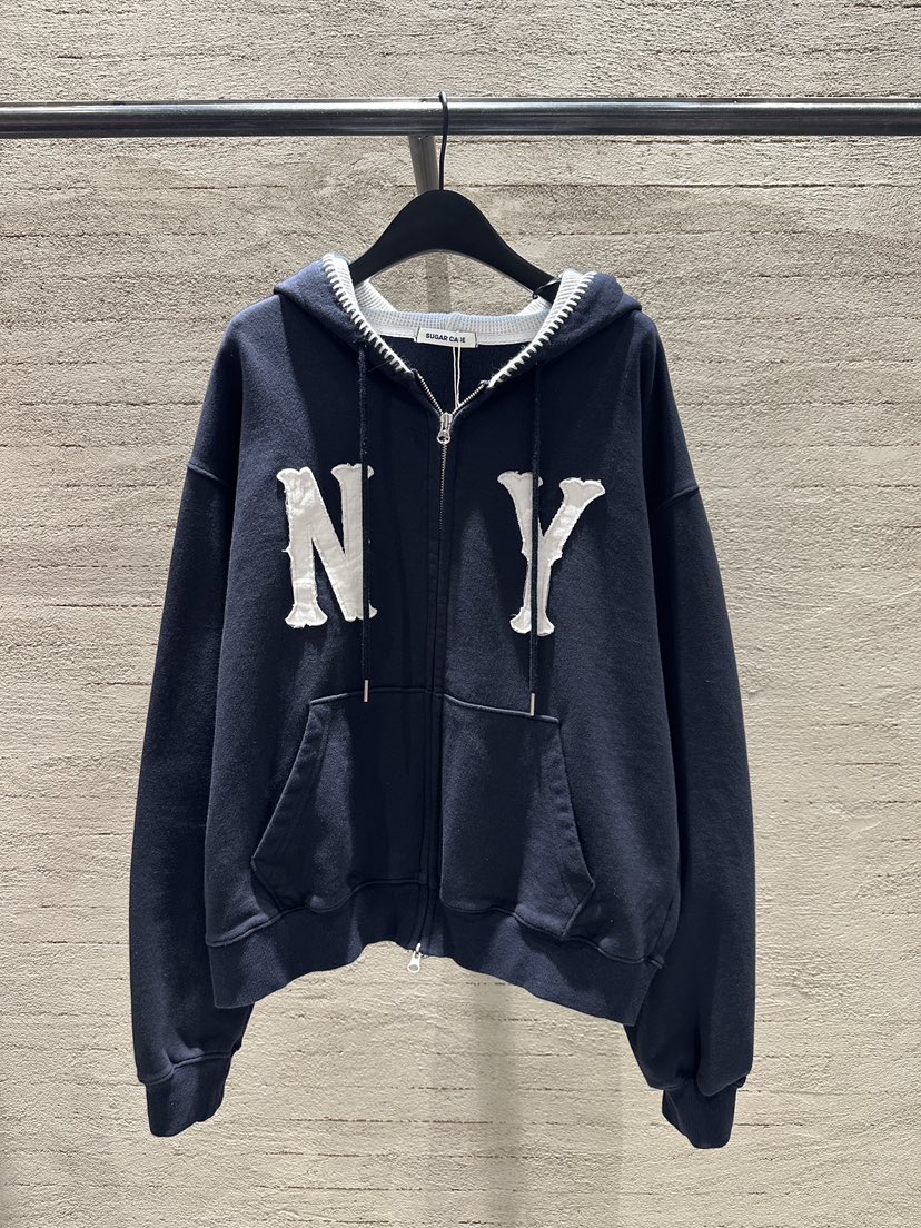 SUGAR CASE韓國直郵實拍女士新品休閑職業夾克連帽衫拉鏈SUGAR CASE夾克圖色2