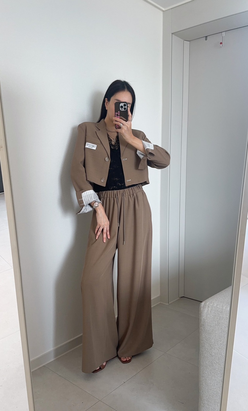 SOUIT韓國東大門代購女裝新品人氣推薦時尚休閑26春夏夾克SOUIT by mabel-L夾克