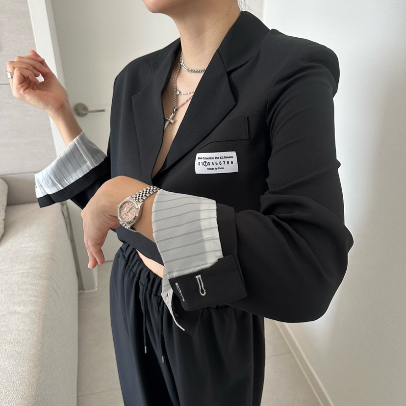 SOUIT韓國東大門代購女裝新品人氣推薦時尚休閑26春夏夾克SOUIT by mabel-L夾克