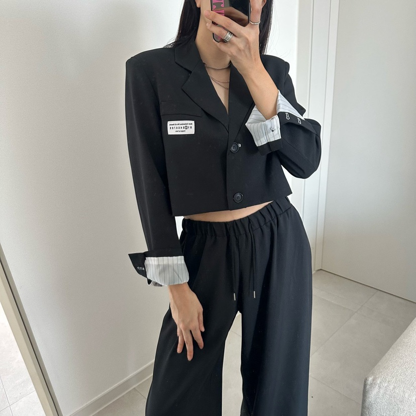 SOUIT韓國東大門代購女裝新品人氣推薦時尚休閑26春夏夾克SOUIT by mabel-L夾克