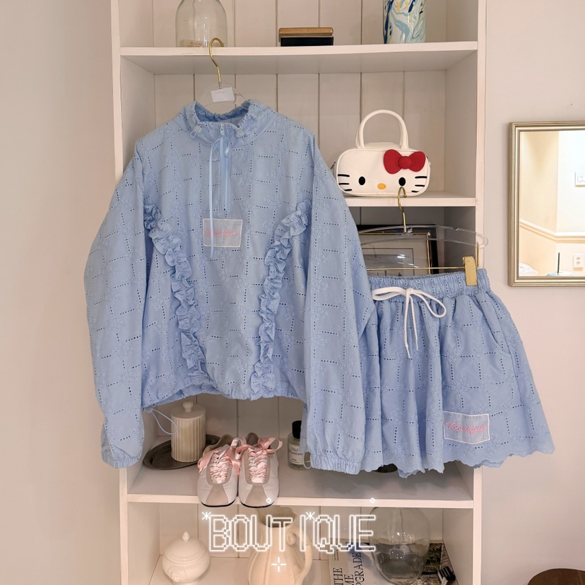 BOUTIQUE-L韓國直郵女裝新品26春夏職業休閑熱賣襯衫蕾絲衫BOUTIQUE-L襯衫/蕾絲衫