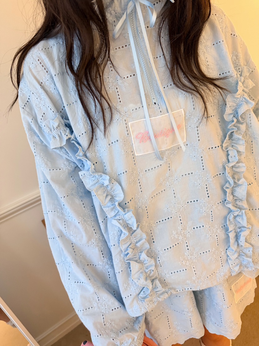 BOUTIQUE-L韓國直郵女裝新品26春夏職業休閑熱賣襯衫蕾絲衫BOUTIQUE-L襯衫/蕾絲衫