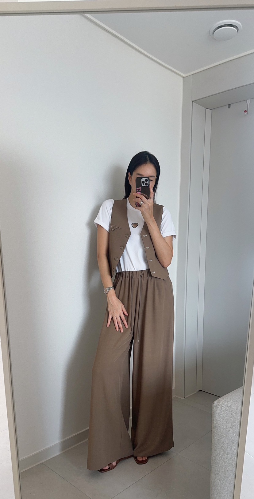 SOUIT韓國直郵實拍女士新品熱賣時尚人氣26春夏職業休閑馬甲SOUIT by mabel-L馬甲