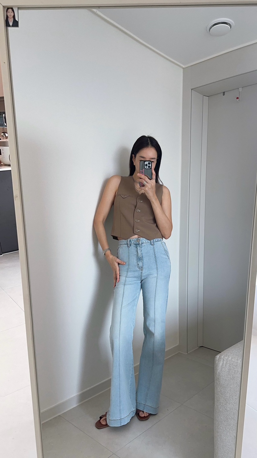 SOUIT韓國直郵實拍女士新品熱賣時尚人氣26春夏職業休閑馬甲SOUIT by mabel-L馬甲