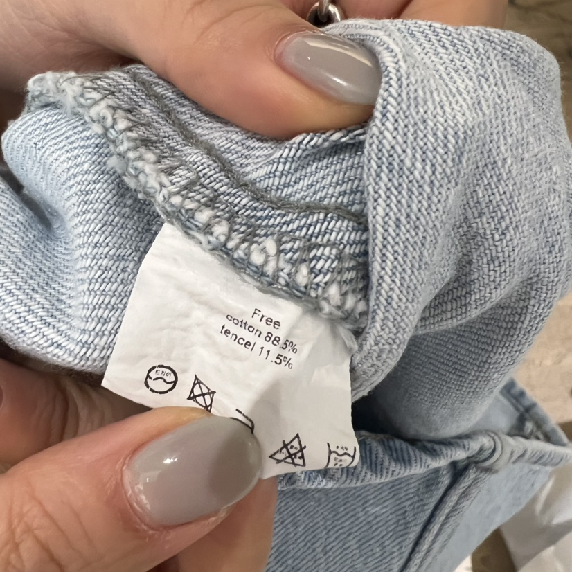 W AND J韓國代購女裝新款職業26春夏推薦人氣時尚牛仔褲W AND J牛仔褲