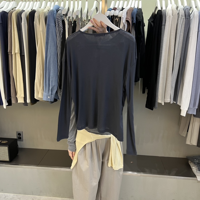 FAVE/FAVOURITE韓國直郵女士新品26春夏休閑推薦長袖T恤FAVE/FAVOURITE長袖T恤