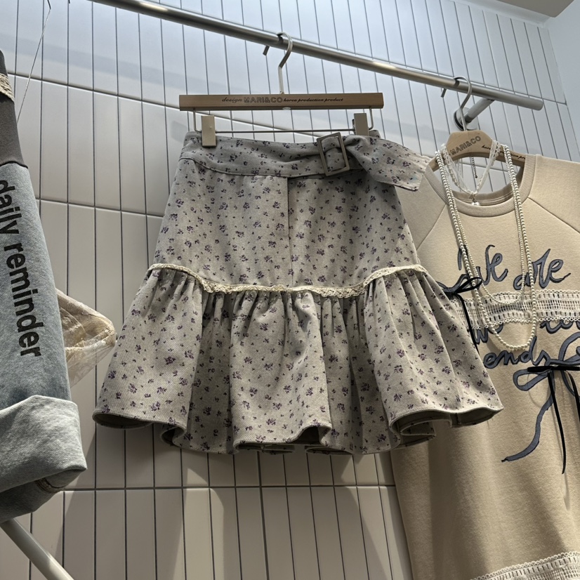 MARI CO韓國直郵實拍女裝新品時尚推薦人氣休閑職業短裙MARI CO短裙圖色1