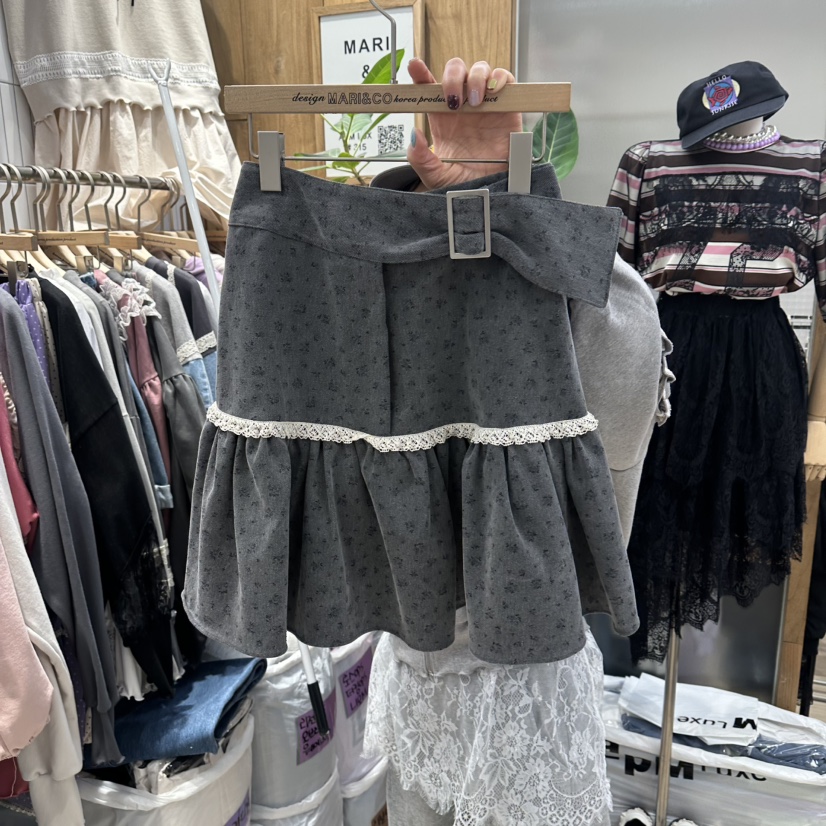 MARI CO韓國直郵實拍女裝新品時尚推薦人氣休閑職業短裙MARI CO短裙圖色2