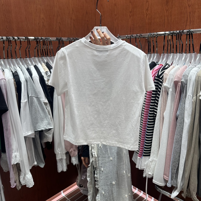 ILLO/MOCI韓國東大門代購女士新品26春夏熱賣職業時尚T恤ILLO/MOCIT恤