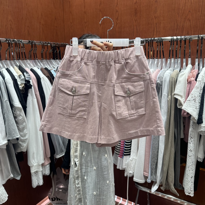 ILLO/MOCI韓國東大門直郵女士新品職業26春夏人氣時尚短裙ILLO/MOCI短裙圖色1