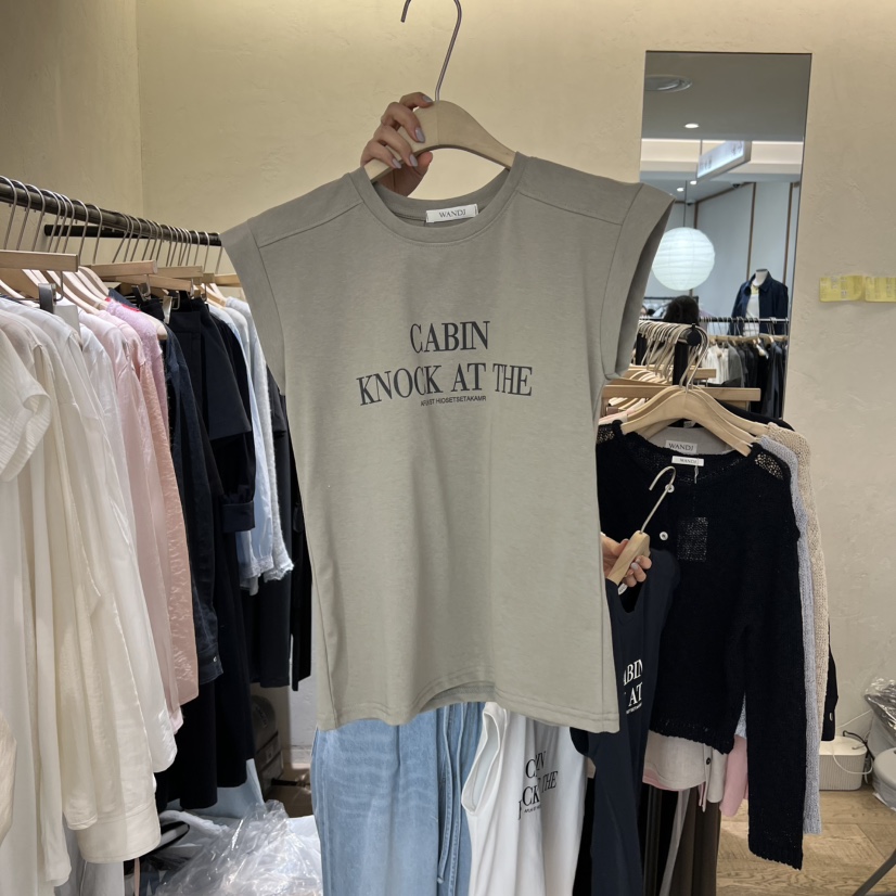 W AND J韓國直郵實拍女裝新品職業熱賣26春夏時尚推薦T恤W AND JT恤圖色3