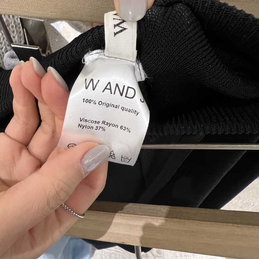 W AND J韓國直郵女士新品熱賣人氣26春夏時尚休閑褲纖維W AND J休閑褲