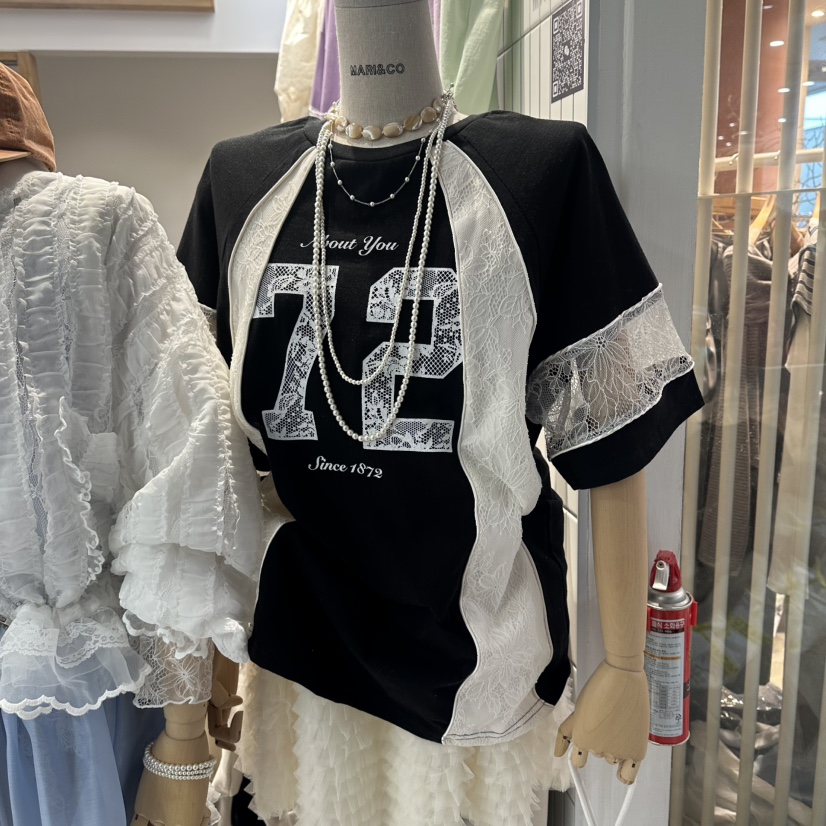 MARI CO韓國東大門代購女士新品時尚26春夏職業休閑熱賣T恤MARI COT恤圖色2