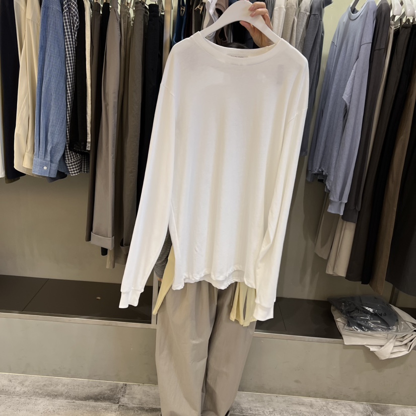 FAVE/FAVOURITE韓國代購女裝新品休閑時尚推薦26春夏長袖T恤FAVE/FAVOURITE長袖T恤圖色1