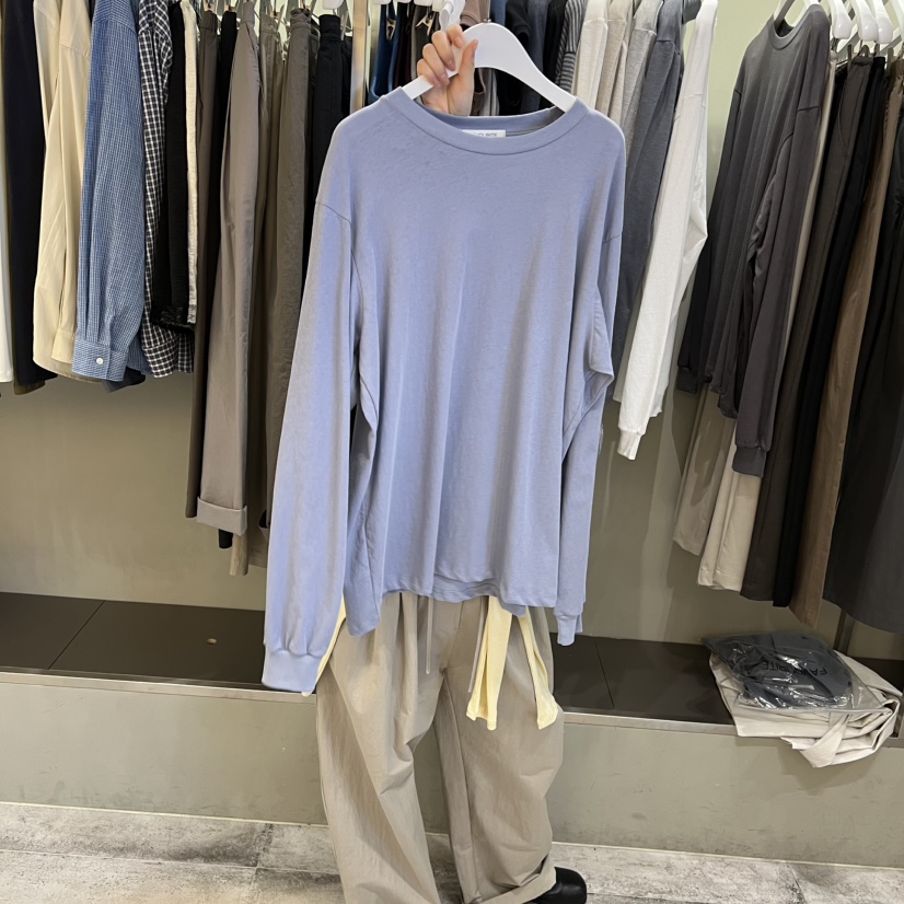 FAVE/FAVOURITE韓國代購女裝新品休閑時尚推薦26春夏長袖T恤FAVE/FAVOURITE長袖T恤圖色2