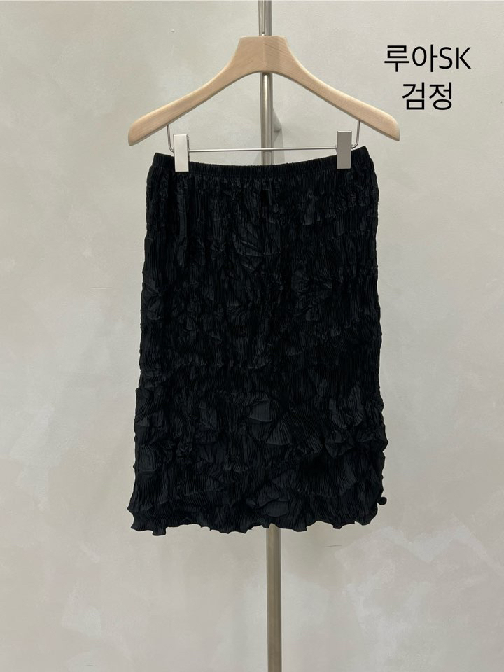 KONI/LAKE-A韓國直郵實拍女士新品26春夏人氣半身裙中短裙KONI/LAKE-A半身裙/中短裙圖色3黑色