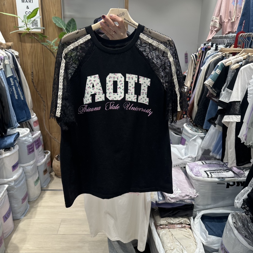 MARI CO韓國東大門代購女士新款人氣職業熱賣推薦26春夏T恤MARI COT恤圖色1