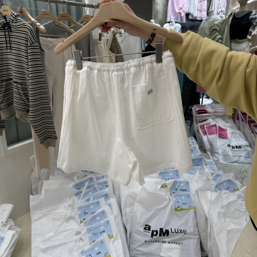 OURMOMENT韓國直郵女裝新品熱賣26春夏時尚人氣職業休閑短褲OURMOMENT短褲