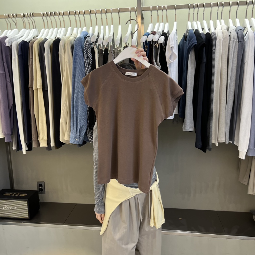 FAVE/FAVOURITE韓國東大門代購女士新款時尚推薦26春夏T恤FAVE/FAVOURITET恤圖色2