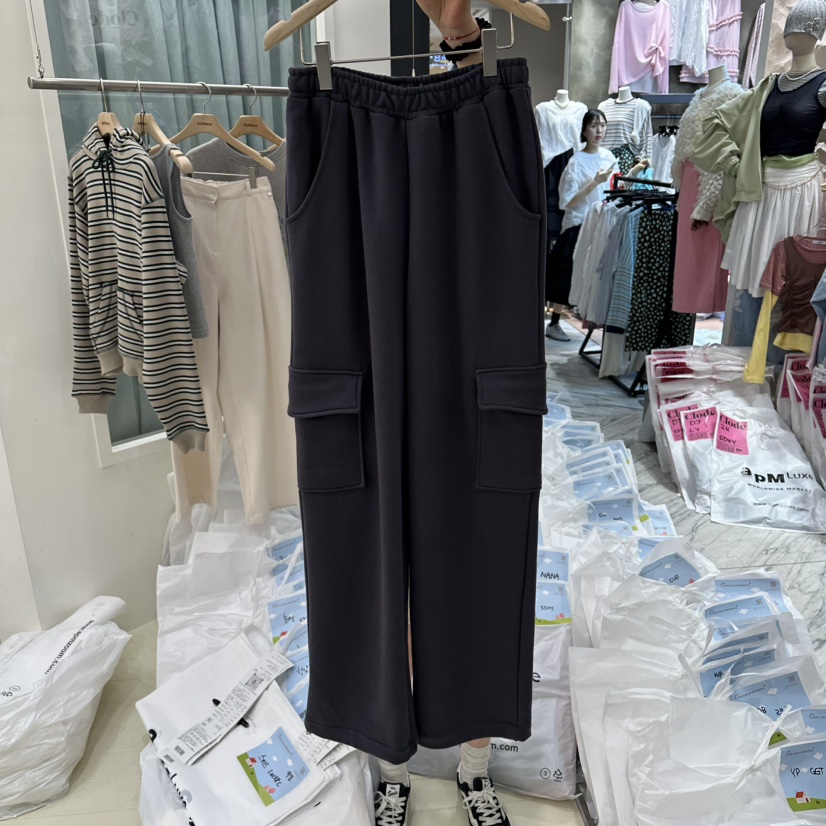 OURMOMENT韓國東大門直郵女裝新款職業26春夏熱賣時尚休閑褲OURMOMENT休閑褲圖色3