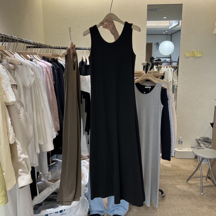 W AND J韓國直郵實拍女裝新品熱賣休閑職業時尚推薦連衣裙W AND J連衣裙圖色3