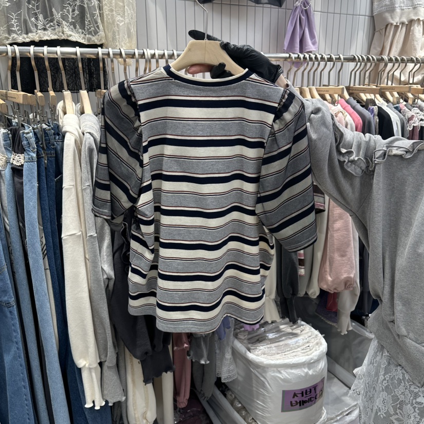 MARI CO韓國東大門直郵女裝新品26春夏職業推薦人氣休閑T恤MARI COT恤