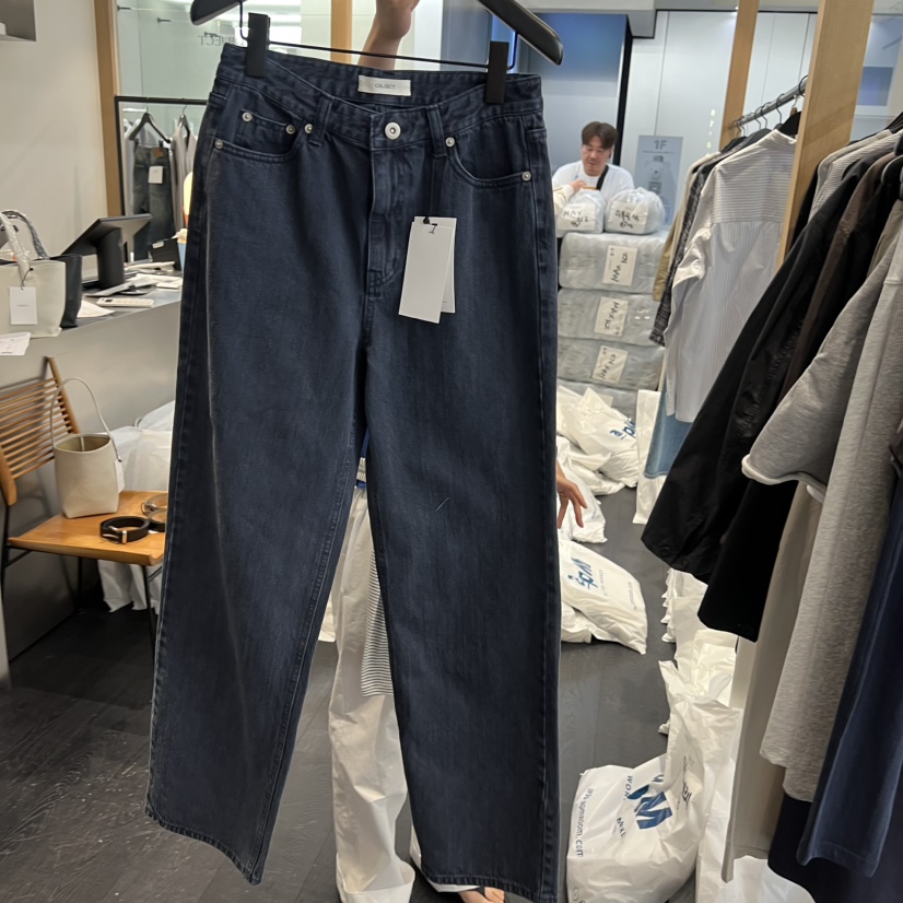 OBJECT韓國代購女裝新品推薦時尚人氣休閑職業26春夏牛仔褲OBJECT牛仔褲圖色1
