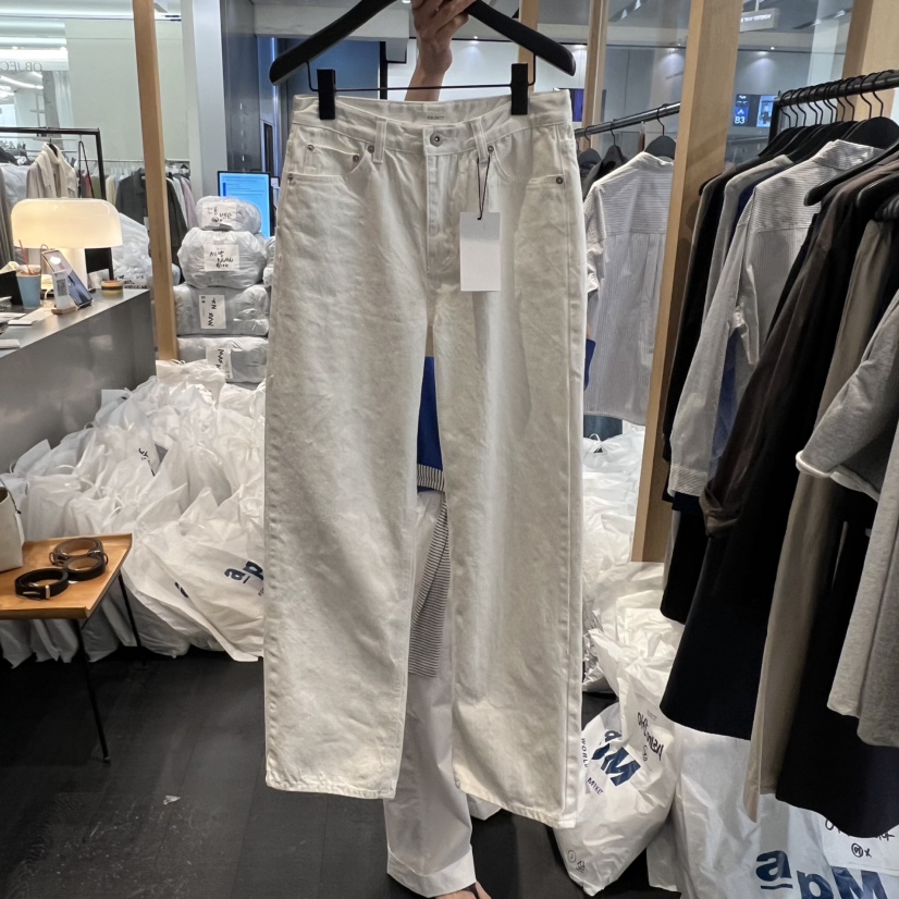 OBJECT韓國直郵女士新品休閑推薦職業人氣熱賣時尚牛仔褲OBJECT牛仔褲圖色1