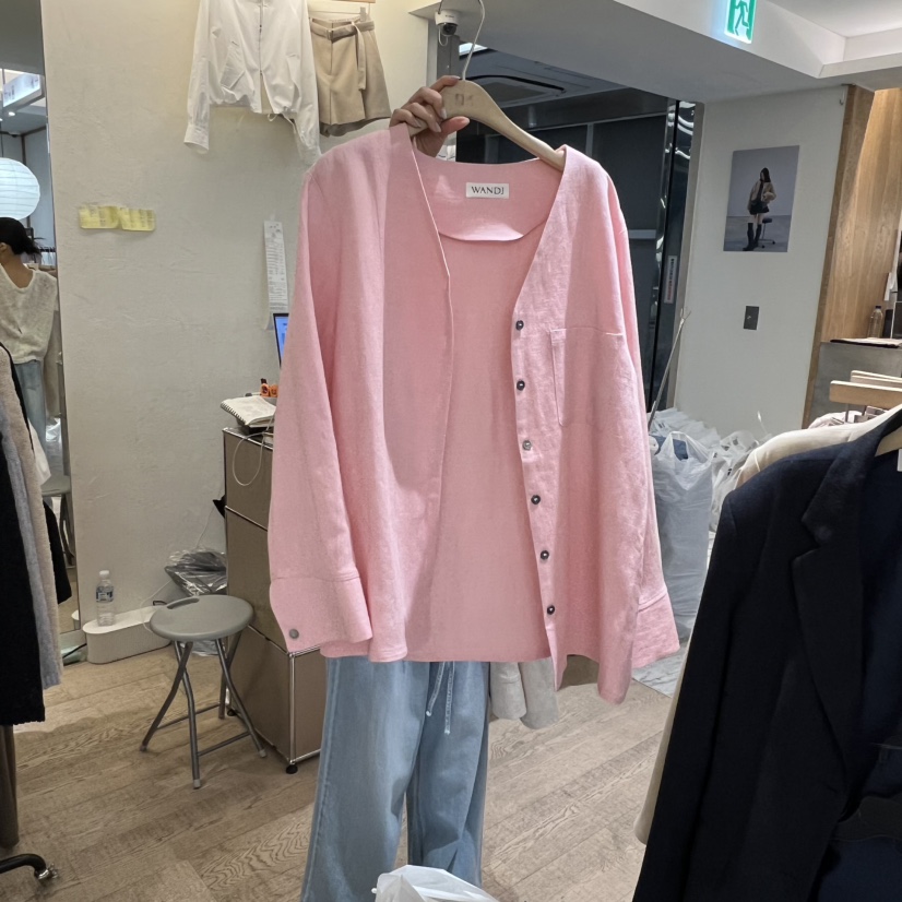 W AND J韓國直郵實拍女士新品人氣休閑時尚26春夏職業夾克W AND J夾克圖色2