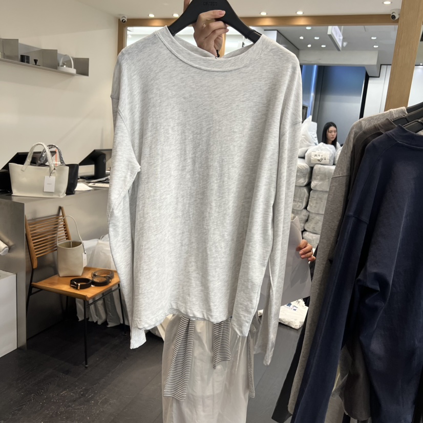 OBJECT韓國東大門代購女裝新品推薦熱賣人氣26春夏長袖T恤OBJECT長袖T恤圖色3