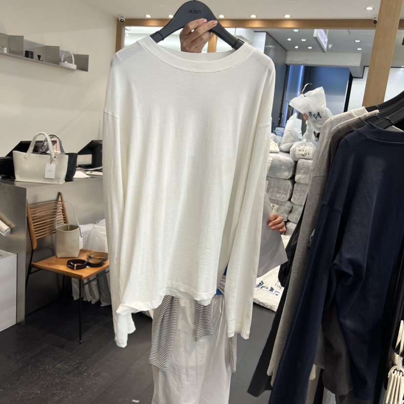 OBJECT韓國東大門代購女裝新品推薦熱賣人氣26春夏長袖T恤OBJECT長袖T恤圖色5