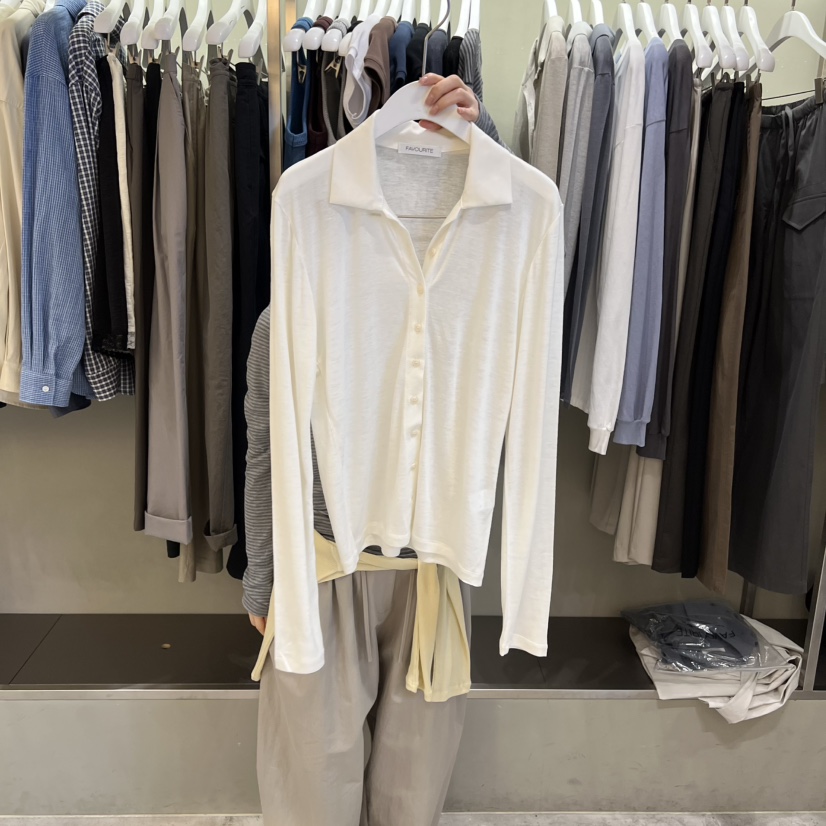 FAVE/FAVOURITE韓國東大門代購女裝新款休閑時尚長袖T恤FAVE/FAVOURITE長袖T恤圖色1