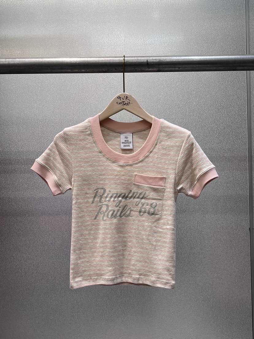 RAWOO/GVR COMPANY韓國直郵實拍女士新款人氣休閑T恤條紋RAWOO/GVR COMPANYT恤圖色1