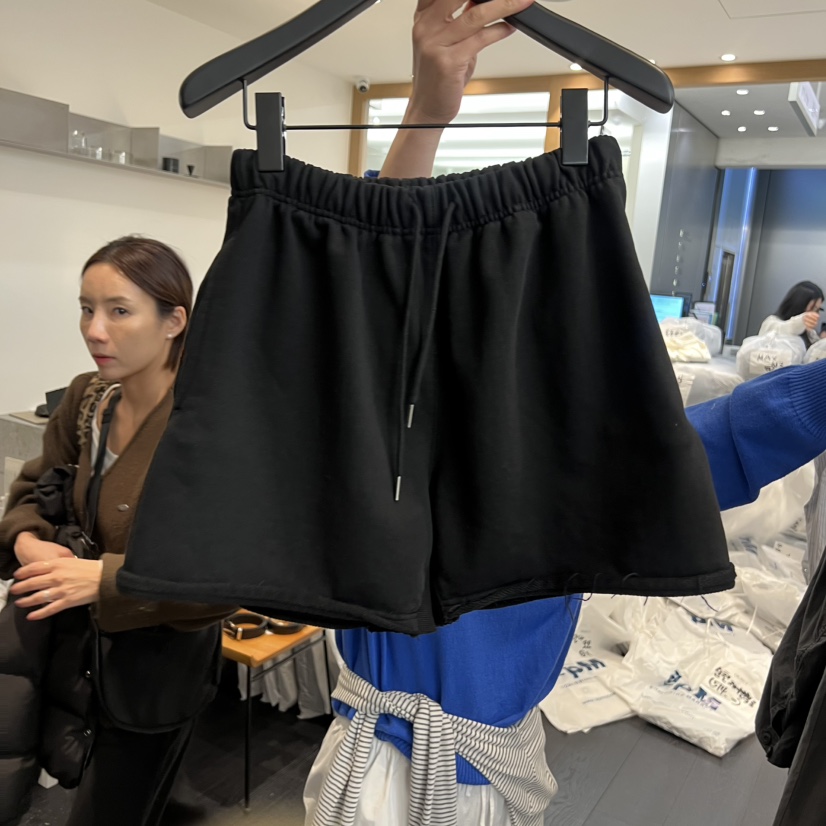 OBJECT韓國東大門代購女裝新品26春夏熱賣職業時尚短褲毛圈OBJECT短褲圖色2