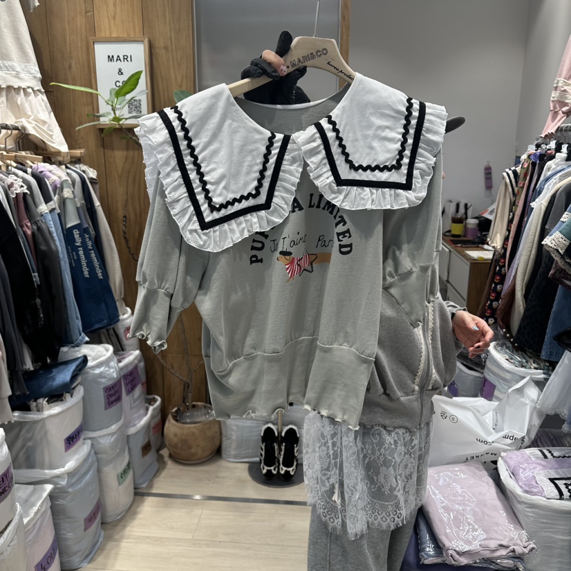 MARI CO韓國東大門代購女士新款推薦休閑人氣職業26春夏T恤MARI COT恤圖色3