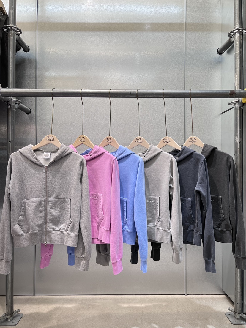 RAWOO/GVR COMPANY韓國東大門代購女裝新品人氣夾克連帽衫拉鏈RAWOO/GVR COMPANY夾克