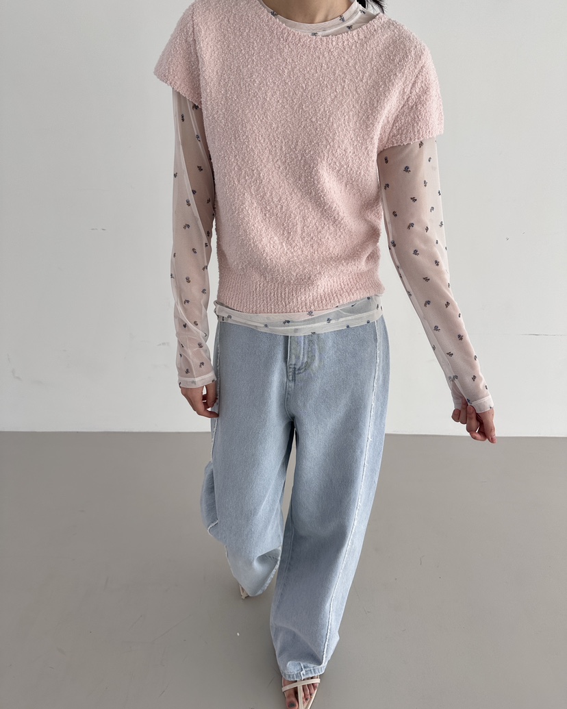 HOWDY韓國直郵女裝新品職業熱賣人氣休閑26春夏時尚牛仔褲HOWDY牛仔褲