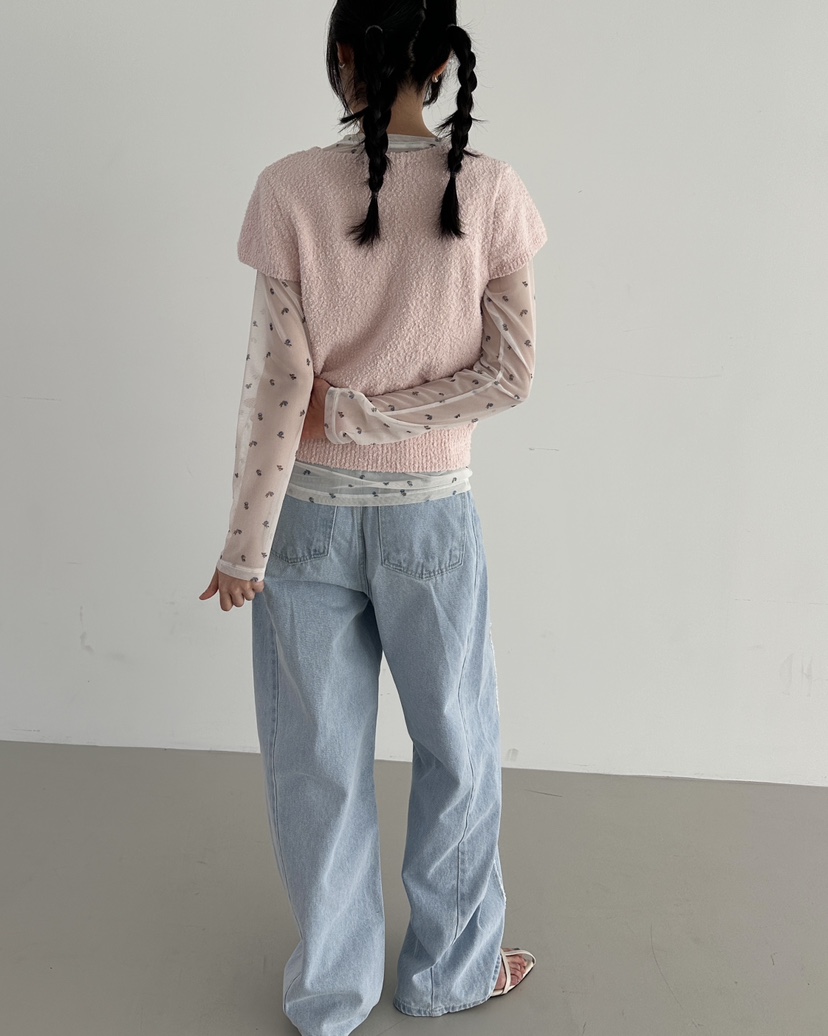 HOWDY韓國直郵女裝新品職業熱賣人氣休閑26春夏時尚牛仔褲HOWDY牛仔褲