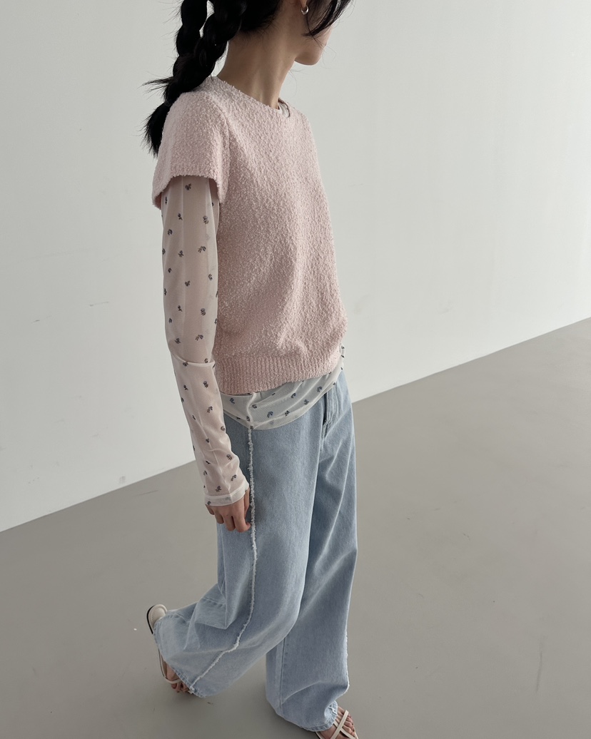 HOWDY韓國直郵女裝新品職業熱賣人氣休閑26春夏時尚牛仔褲HOWDY牛仔褲