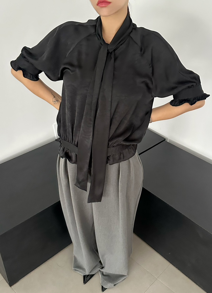 BYRING韓國東大門直郵女裝新款推薦人氣熱賣職業襯衫蕾絲衫BYRING襯衫/蕾絲衫圖色2