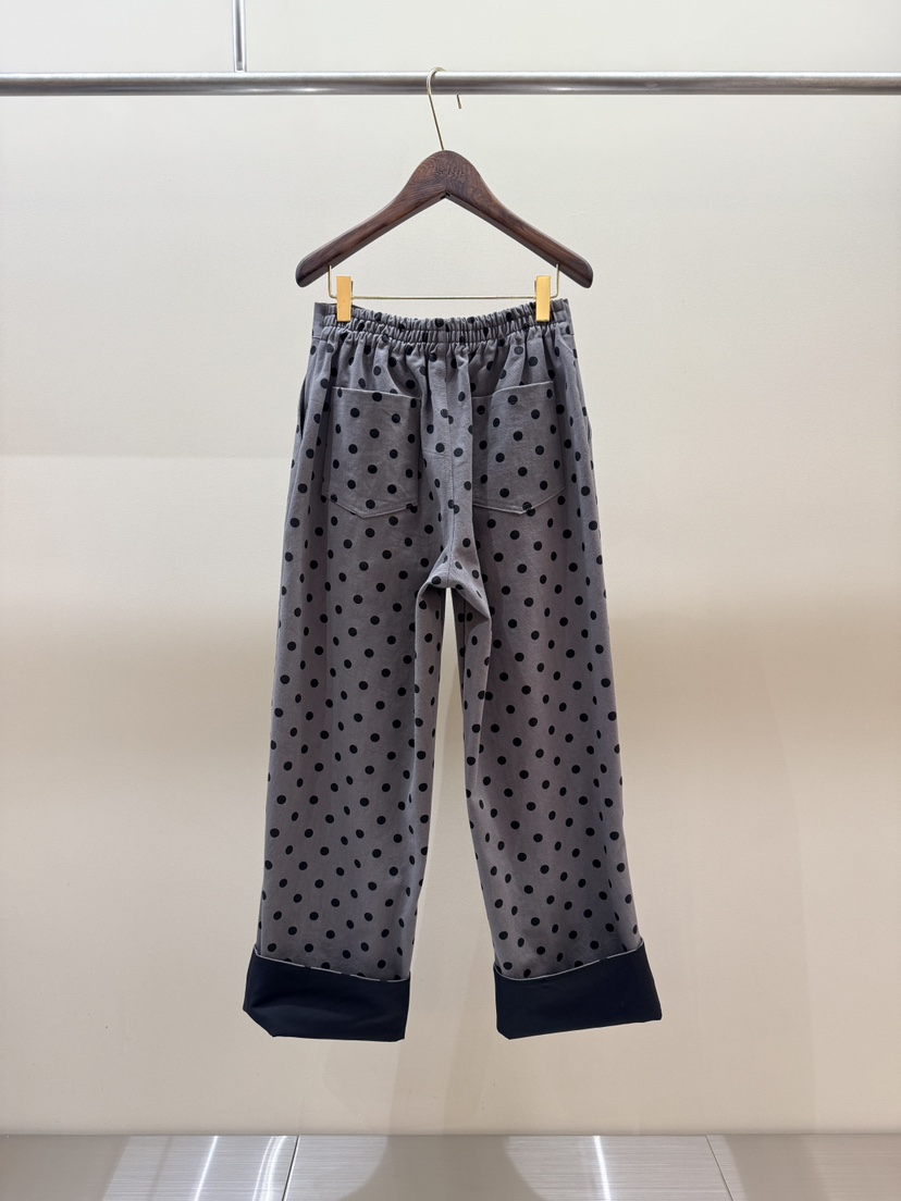 CAMEL-P韓國直郵女士新款職業休閑褲條紋Came_l 家休閑褲