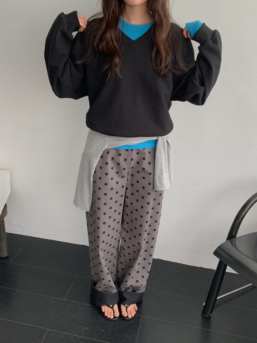 CAMEL-P韓國直郵女士新款職業休閑褲條紋Came_l 家休閑褲