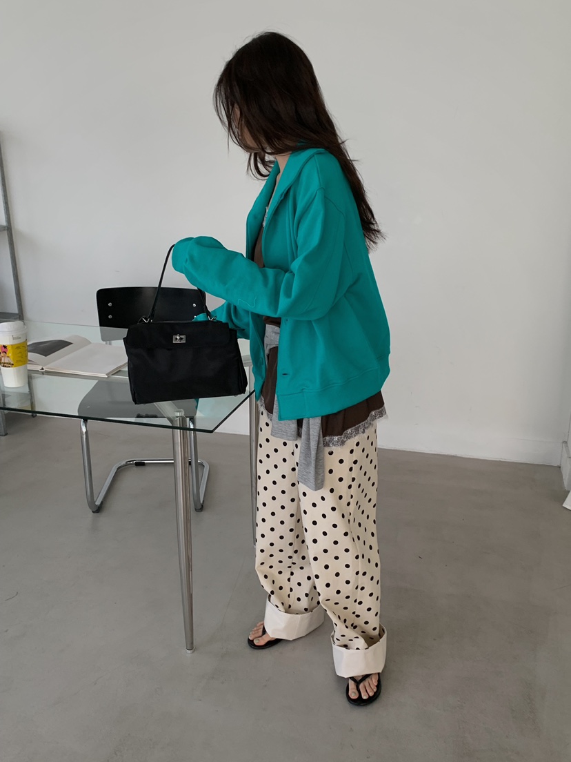 CAMEL-P韓國直郵女士新款職業休閑褲條紋Came_l 家休閑褲