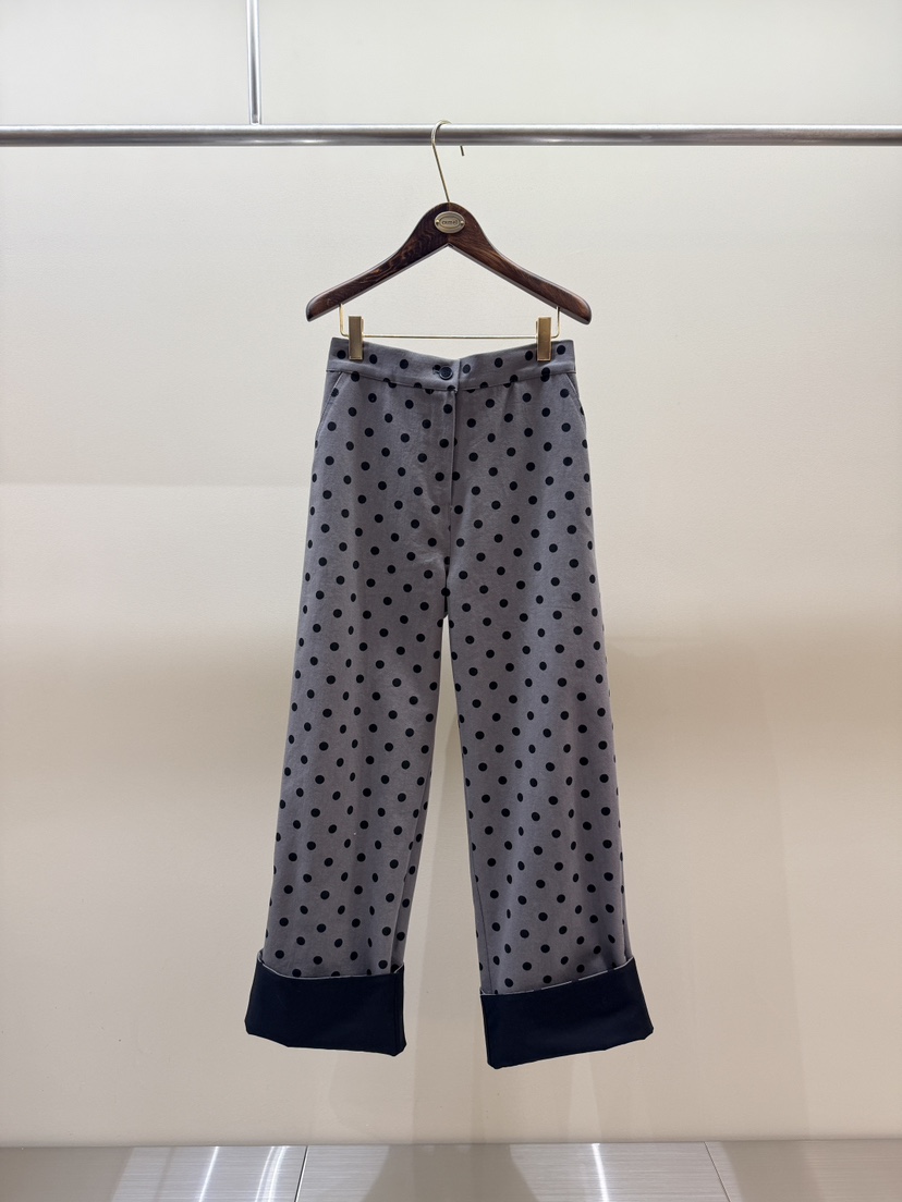 CAMEL-P韓國直郵女士新款職業休閑褲條紋Came_l 家休閑褲圖色1