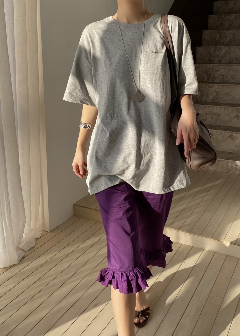 OUPPT韓國代購女裝新品熱賣休閑人氣時尚推薦職業26春夏T恤OUPPTT恤