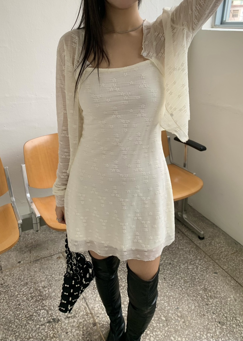 OUPPT韓國直郵女士新款人氣時尚熱賣推薦26春夏職業連衣裙OUPPT連衣裙