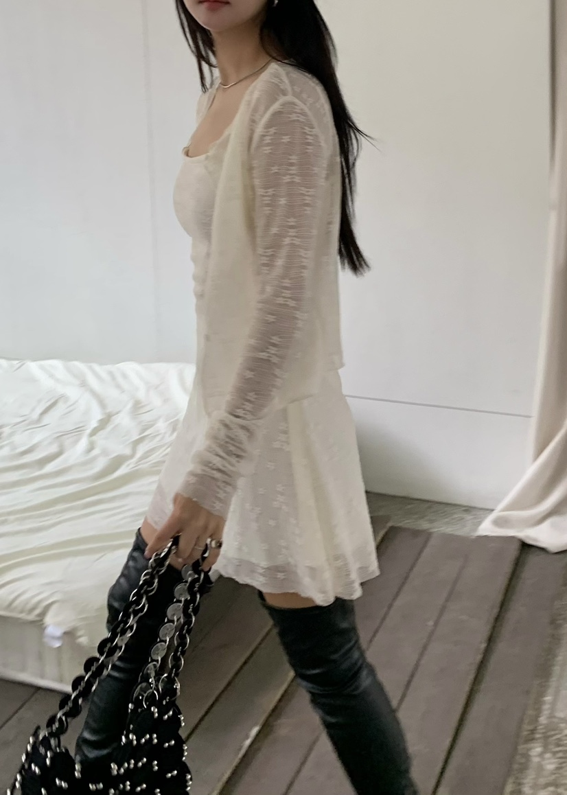 OUPPT韓國直郵女士新款人氣時尚熱賣推薦26春夏職業連衣裙OUPPT連衣裙