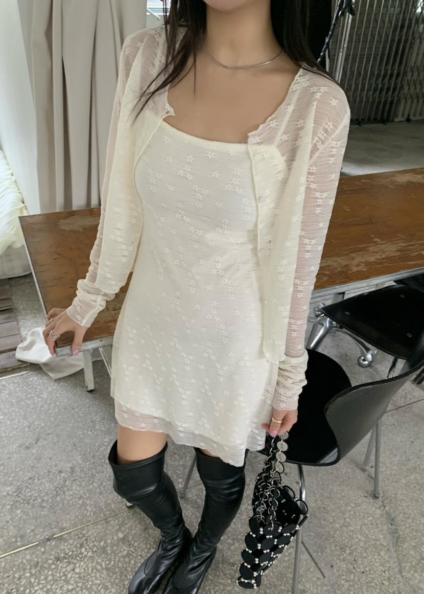 OUPPT韓國直郵女士新款人氣時尚熱賣推薦26春夏職業連衣裙OUPPT連衣裙