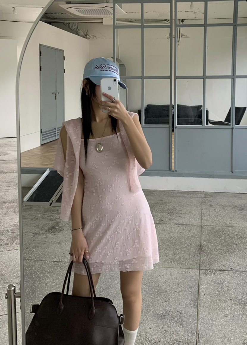 OUPPT韓國直郵女士新款人氣時尚熱賣推薦26春夏職業連衣裙OUPPT連衣裙