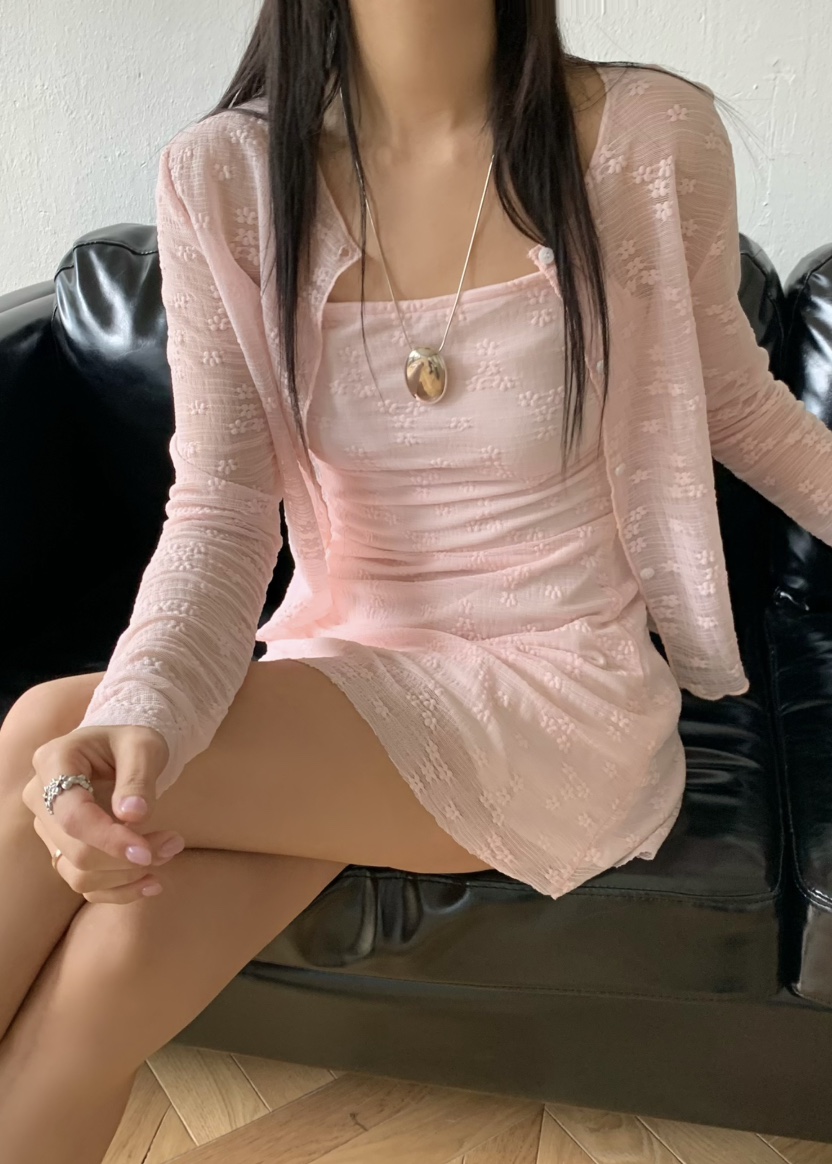 OUPPT韓國直郵女士新款人氣時尚熱賣推薦26春夏職業連衣裙OUPPT連衣裙